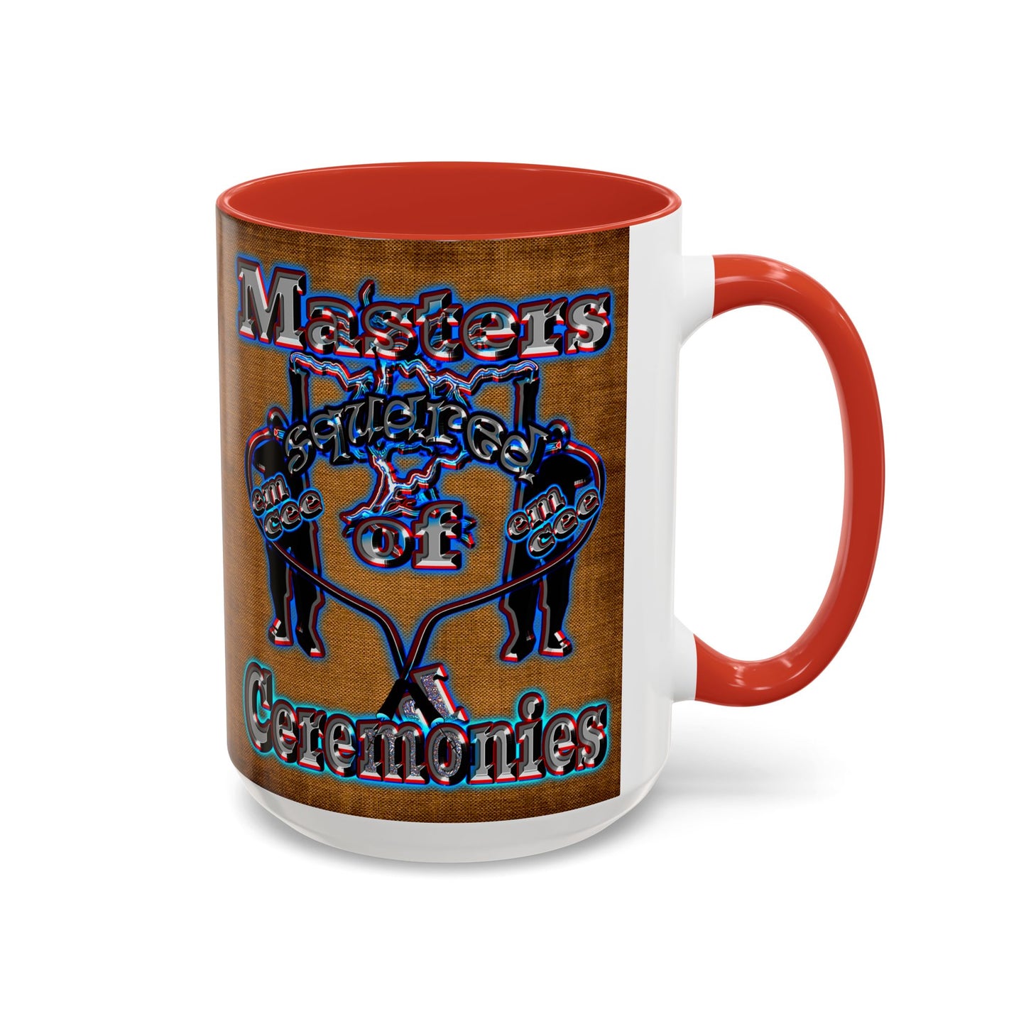 em cee squared - Accent Mug (brown papyrus)