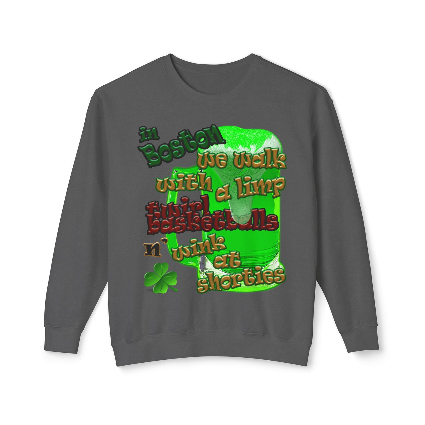 celtics logo - Unisex Lightweight Crewneck Sweatshirt