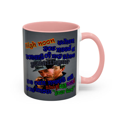 high noon - Accent Mug (grey-light grey)