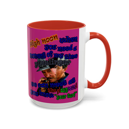 high noon - Accent Mug (pink)