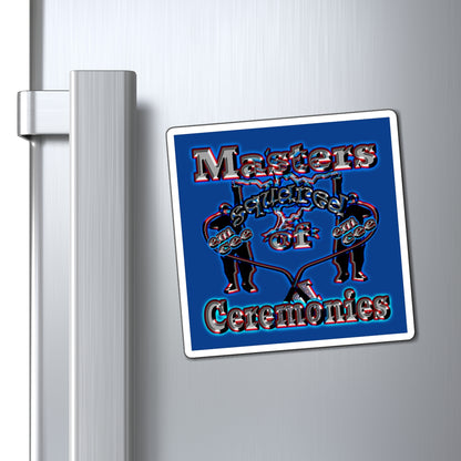 em cee squared - Magnets - (dark blue)