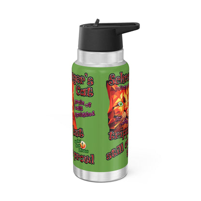 schrodinger's cat - Gator Tumbler, 32oz (green)