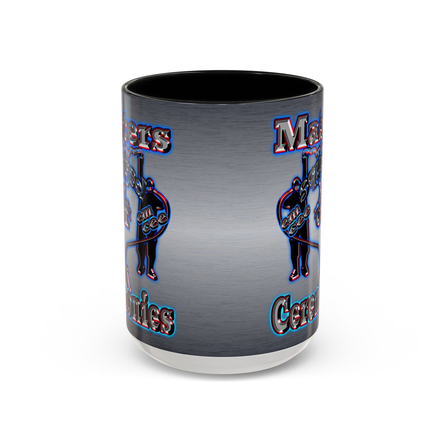 em cee squared - Accent Mug (brushed nickel)
