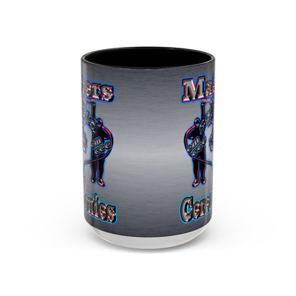 em cee squared - Accent Mug (brushed nickel)