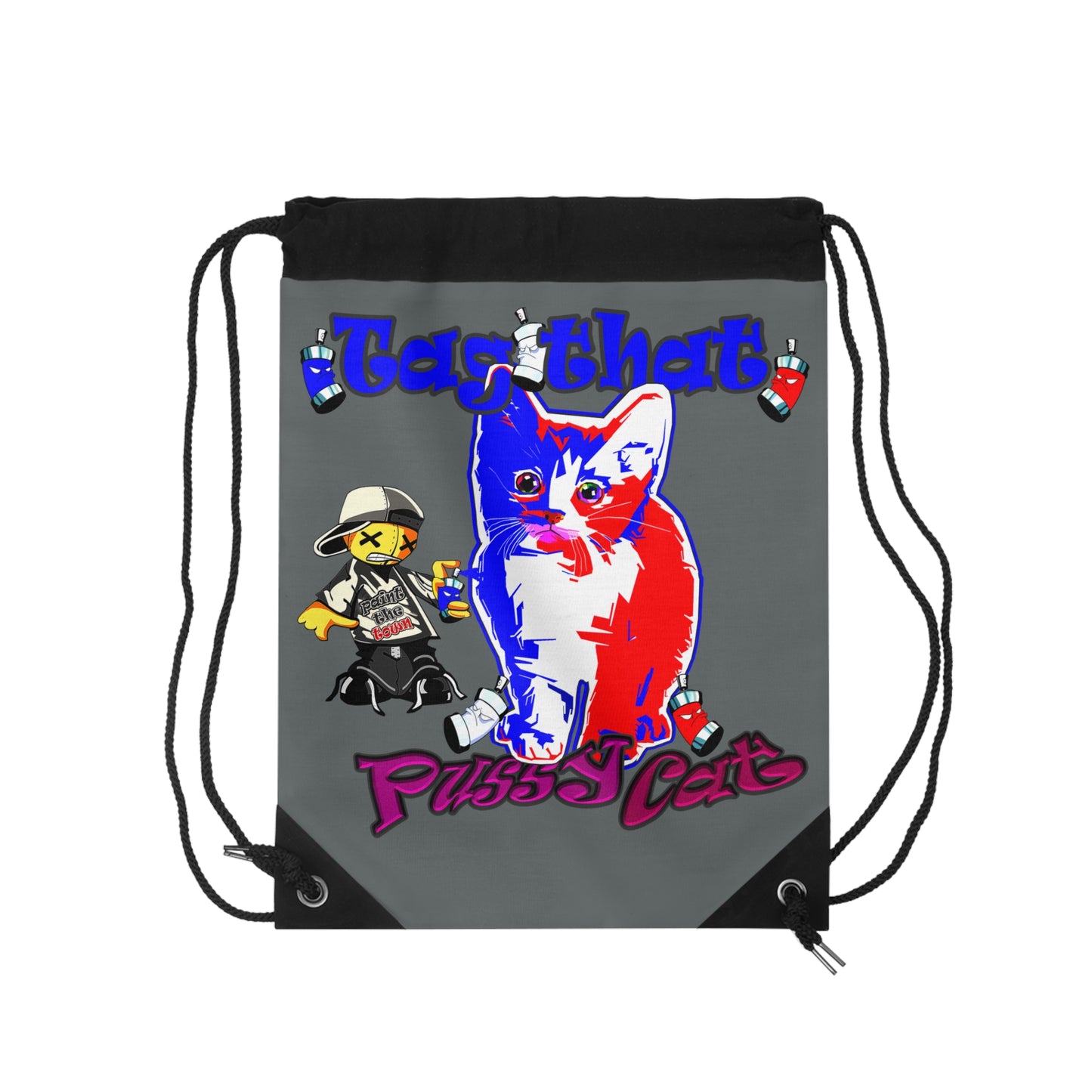 tag that - Drawstring Bag (dark grey)