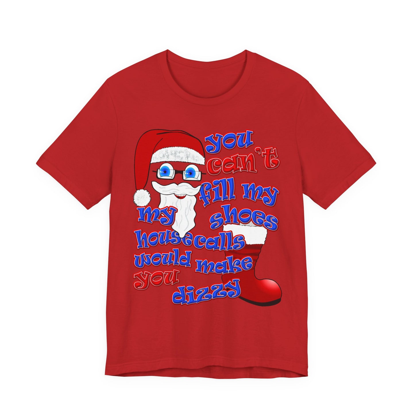 santa's shoes - Unisex Jersey Short Sleeve Tee