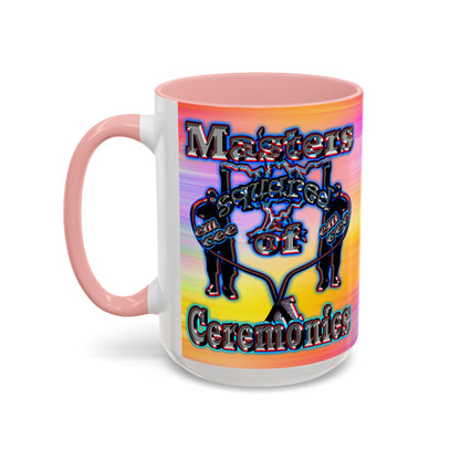 em cee squared - Accent Mug (color blur)