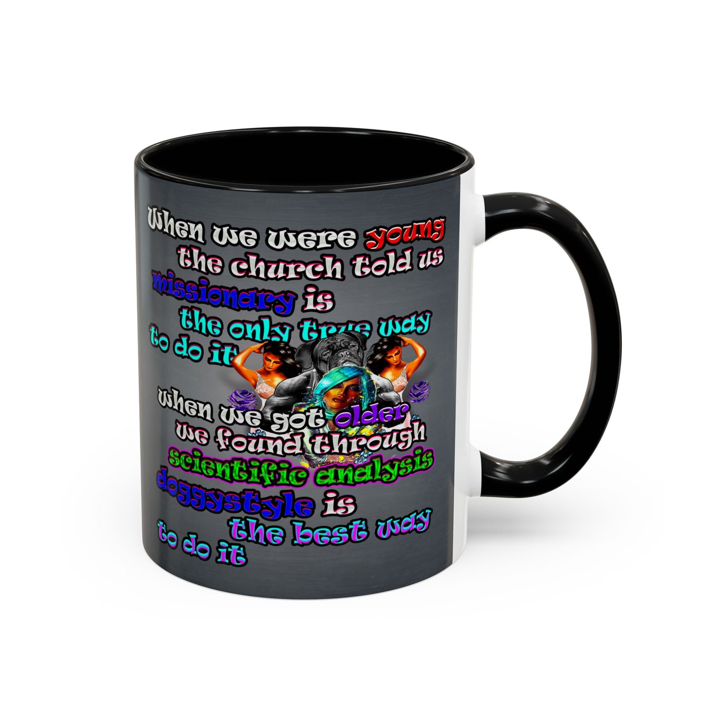 doggystyle - Accent Mug (grey-light grey)
