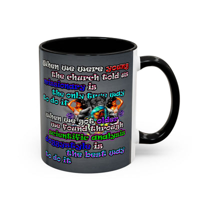 doggystyle - Accent Mug (grey-light grey)
