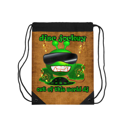 disc jockey - Drawstring Bag (dichromatic brown papyrus)