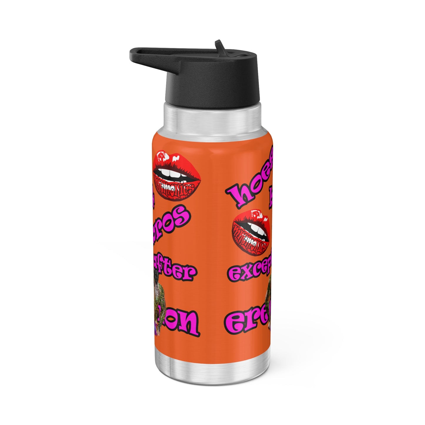 hoes b4 bros - Gator Tumbler, 32oz (orange)