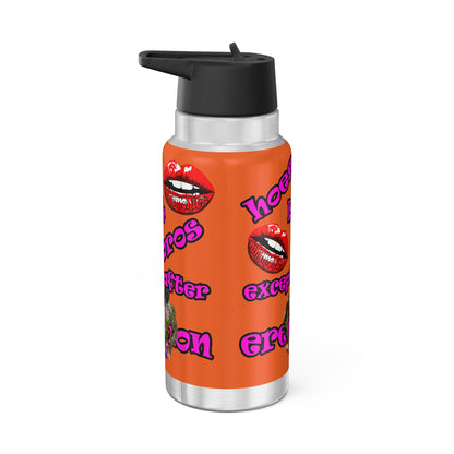 hoes b4 bros - Gator Tumbler, 32oz (orange)