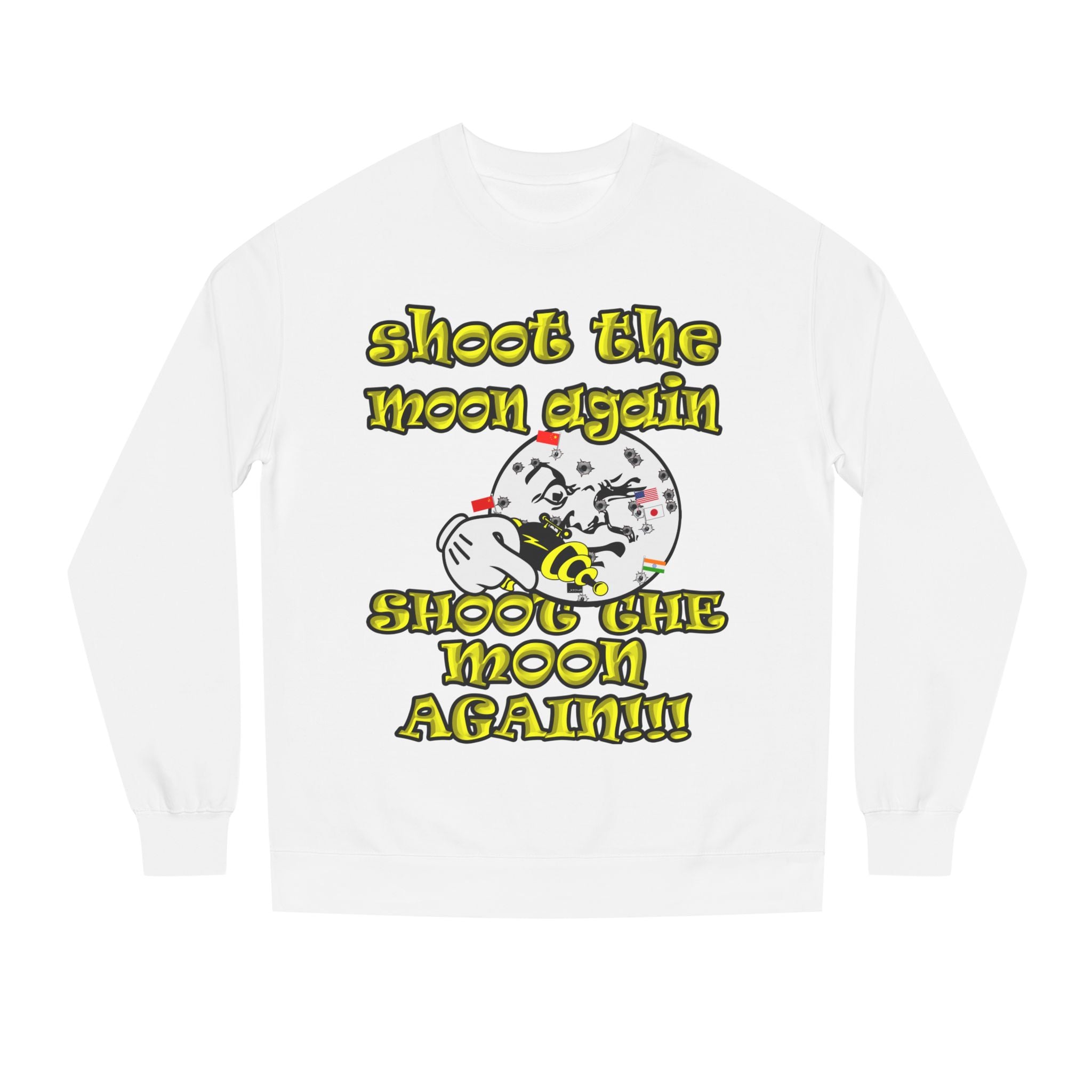 shoot the moon again - Unisex Crew Neck Sweatshirt