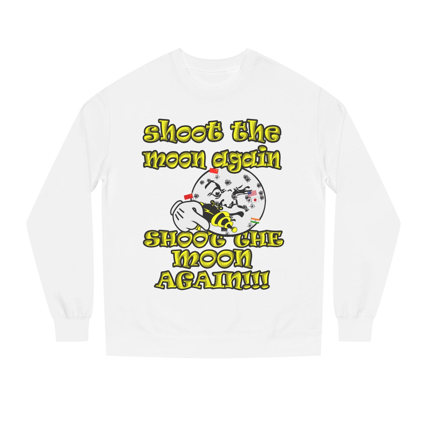 shoot the moon again - Unisex Crew Neck Sweatshirt