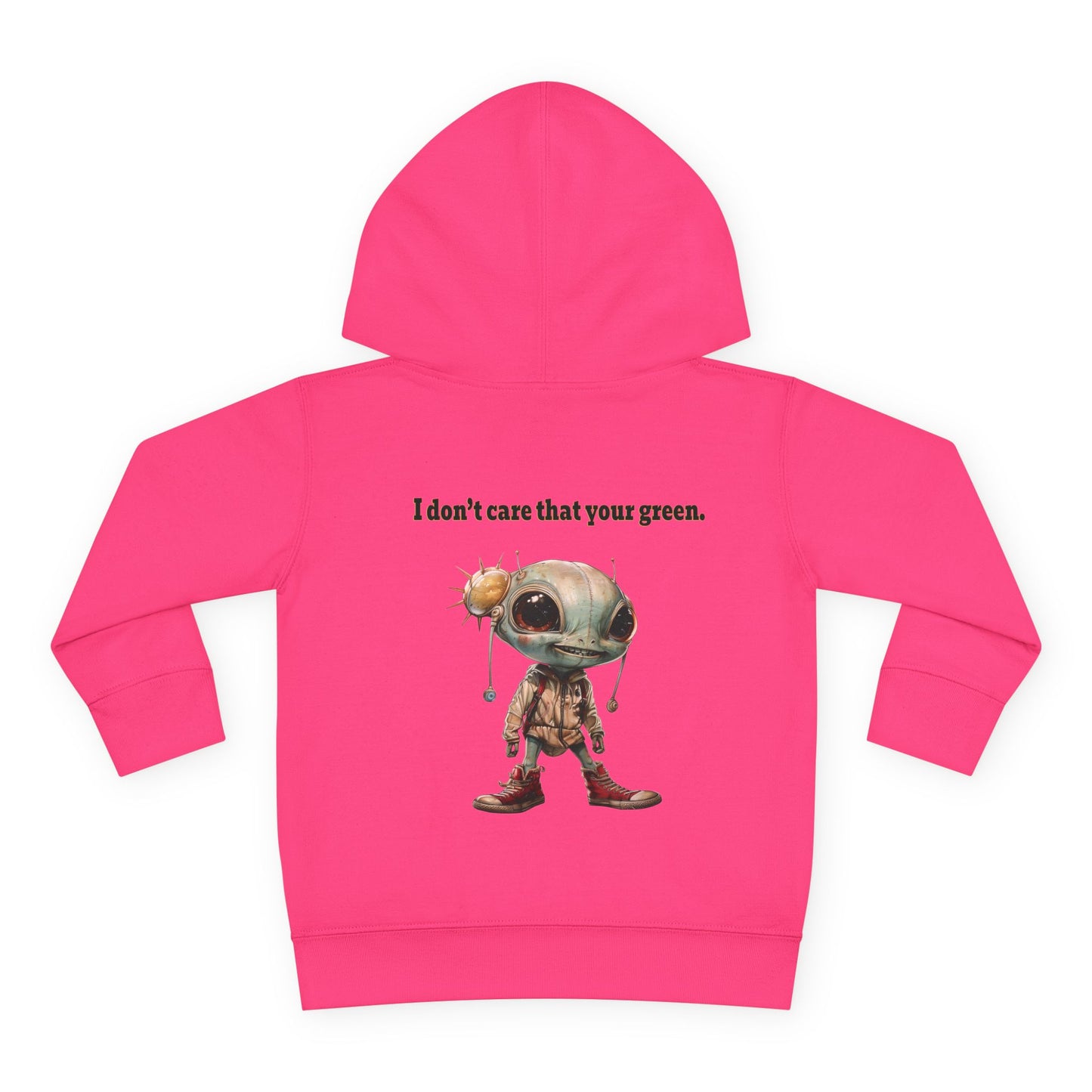 I don't care that your grey - Toddler Pullover Fleece Hoodie