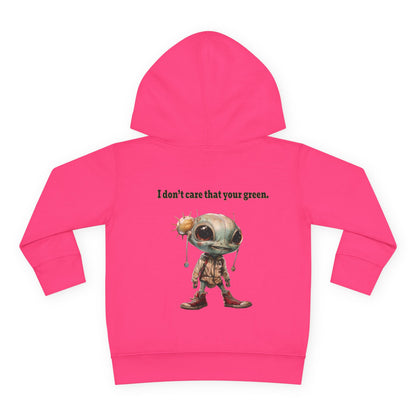I don't care that your grey - Toddler Pullover Fleece Hoodie