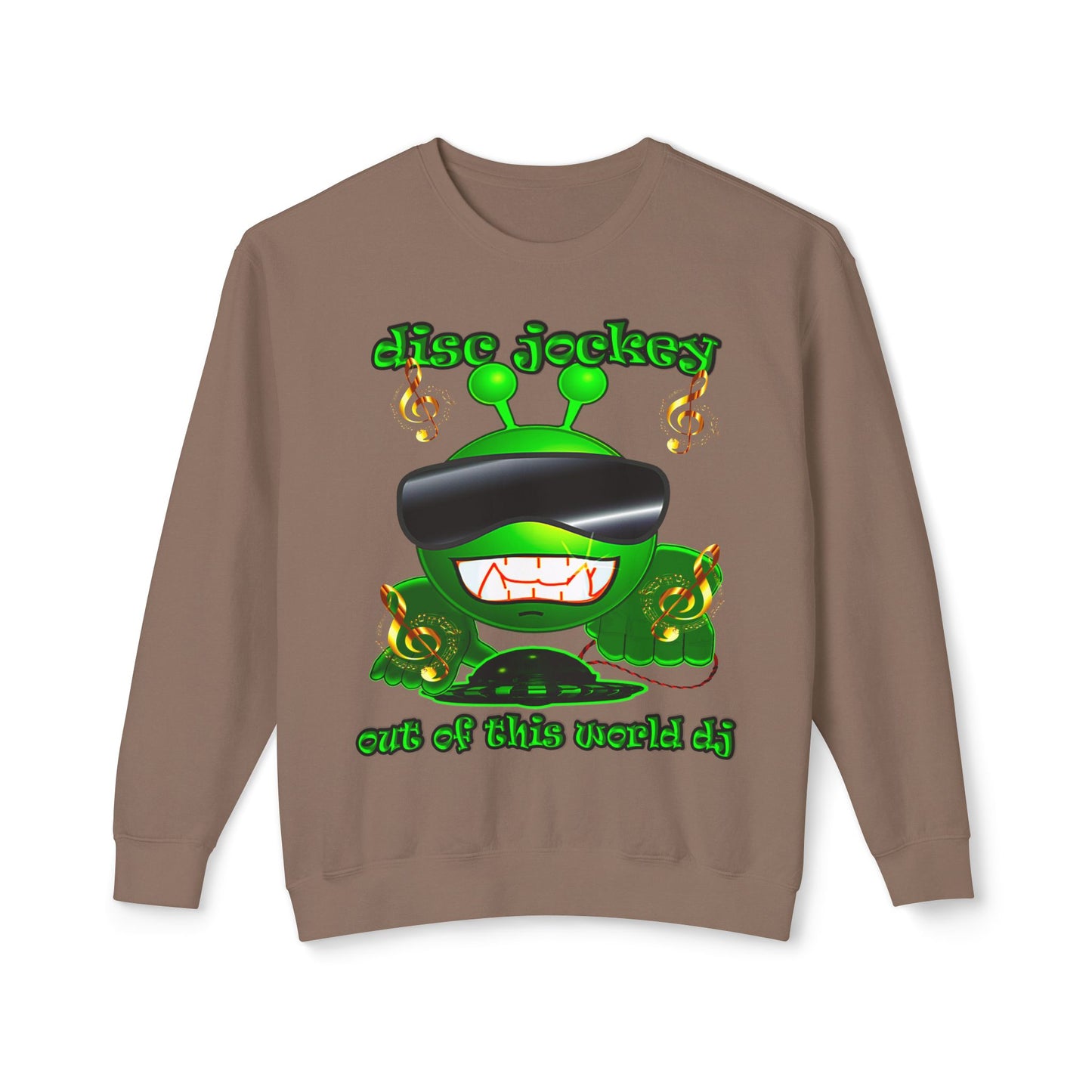 disc jockey - Unisex Lightweight Crewneck Sweatshirt