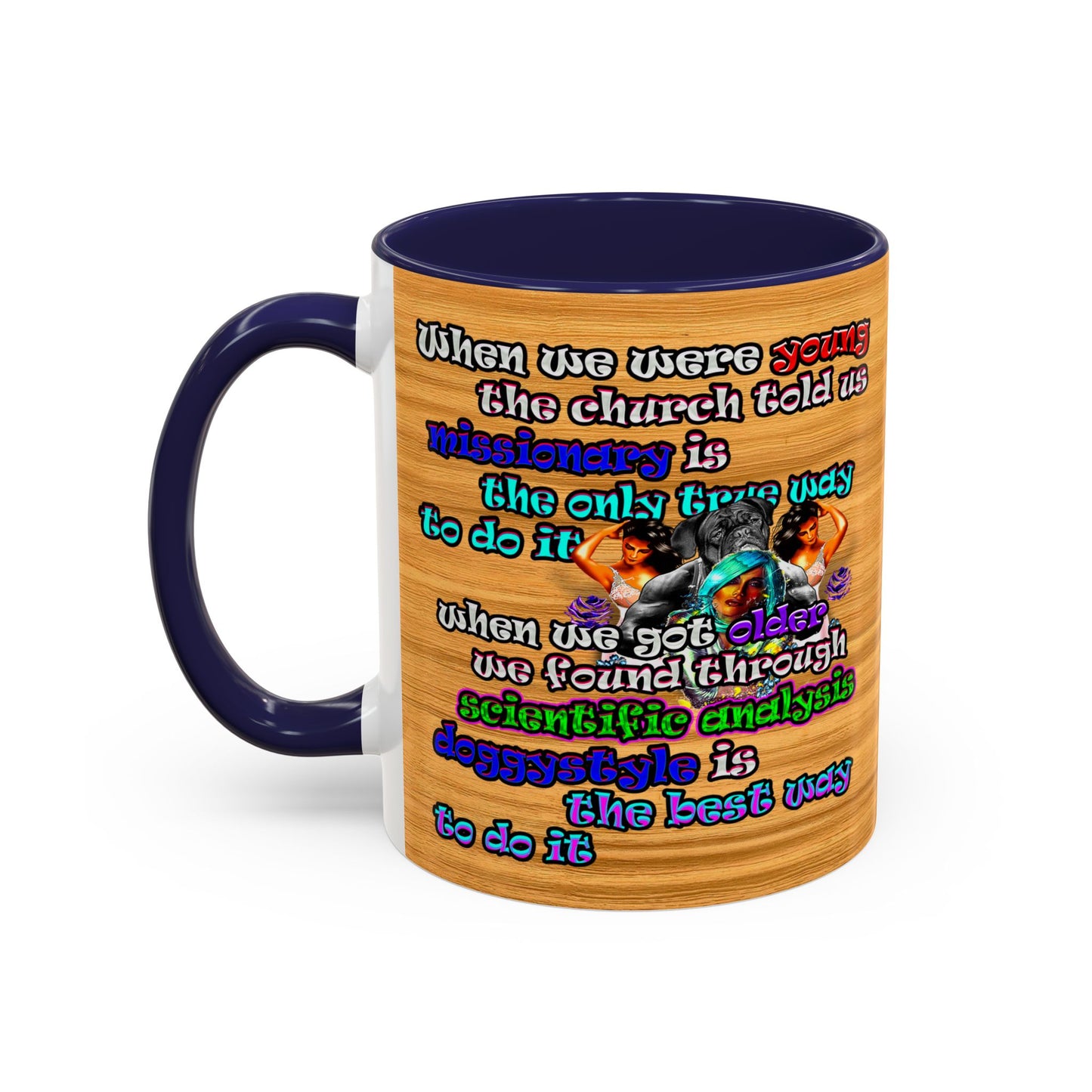 doggystyle - Accent Mug (butterscotch wood finish)