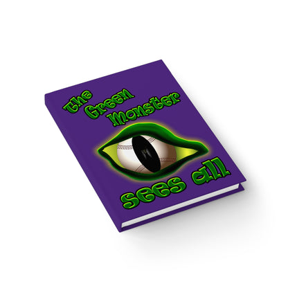 green monster - journal-blank (purple)