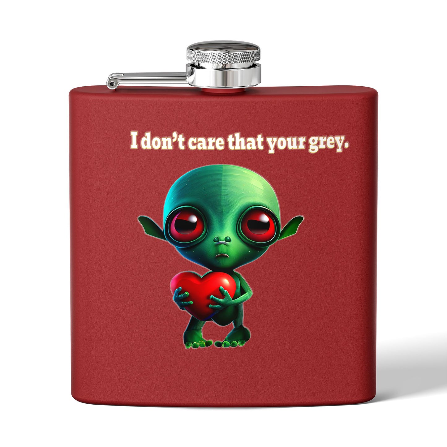 I don't care that your grey - Stainless Steel Flask