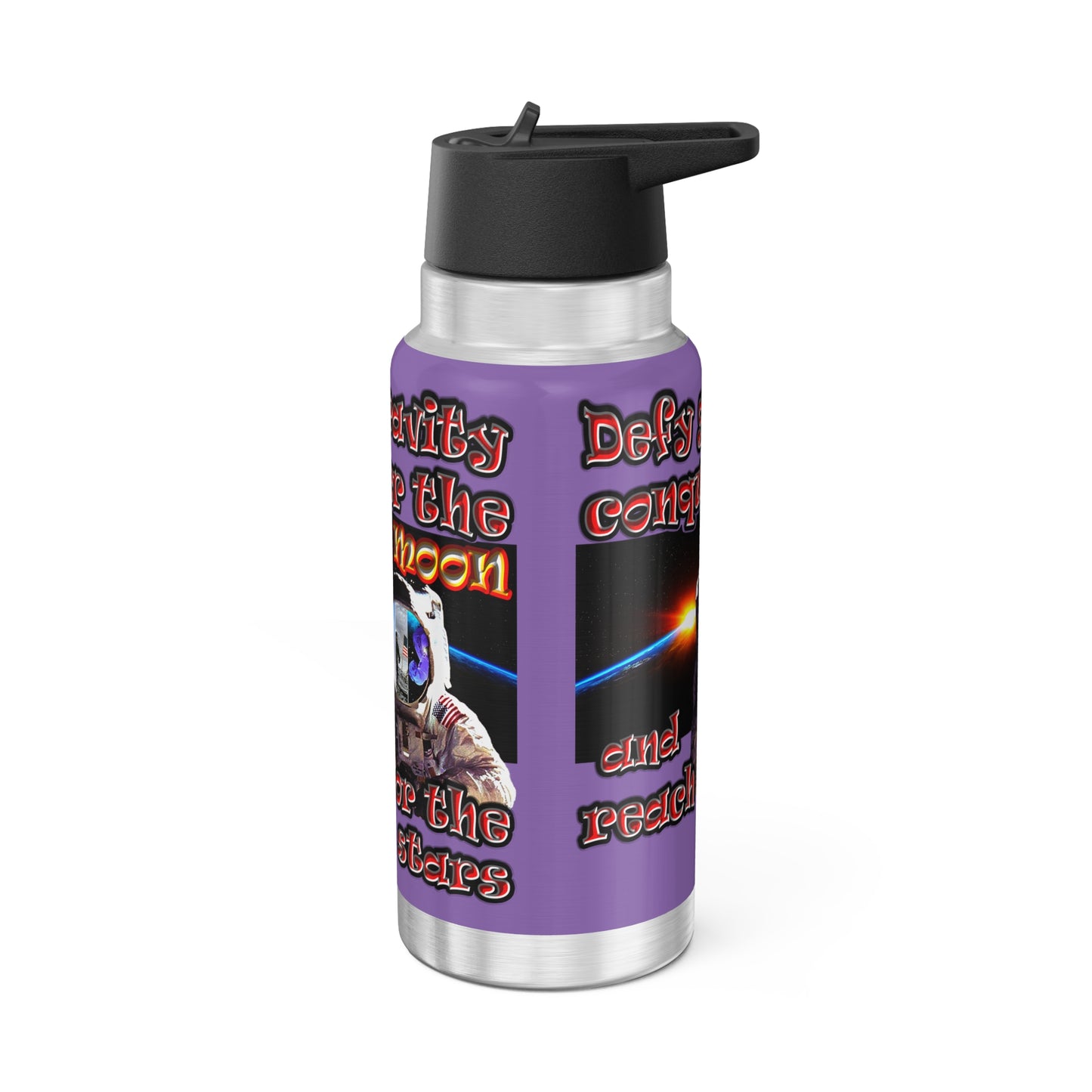 defy conquer reach - Gator Tumbler, 32oz (light purple)