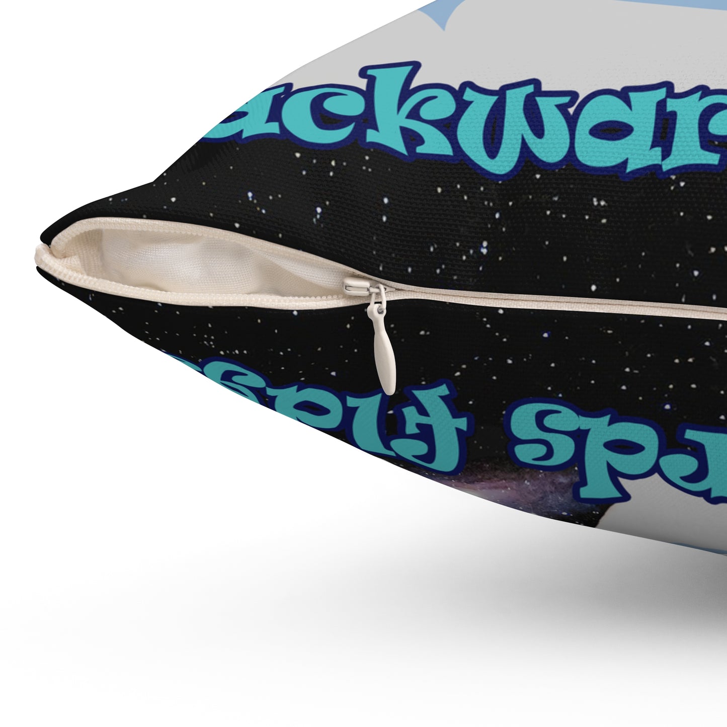 shoot for the stars - Spun Polyester Square Pillow