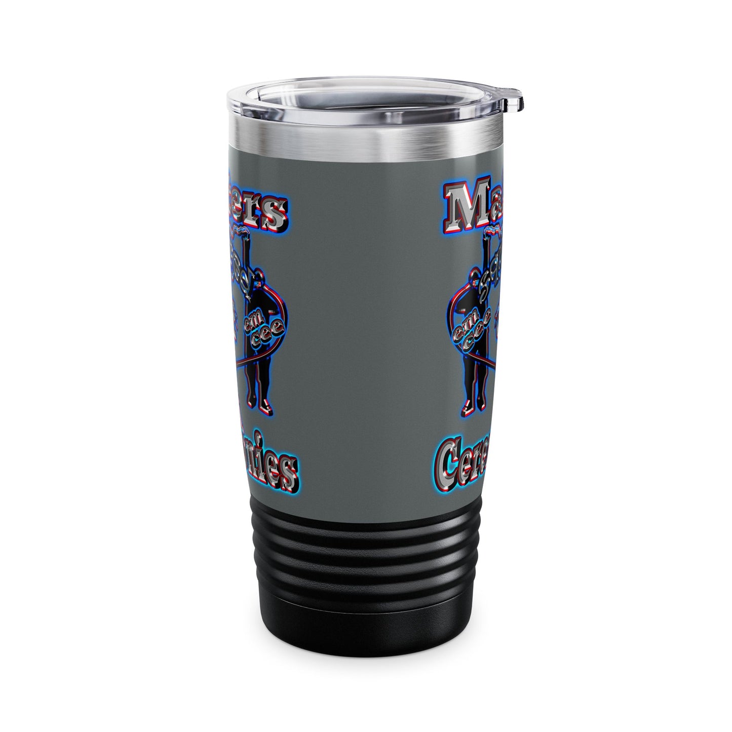 em cee squared - Ringneck Tumbler, 20oz (dark grey)