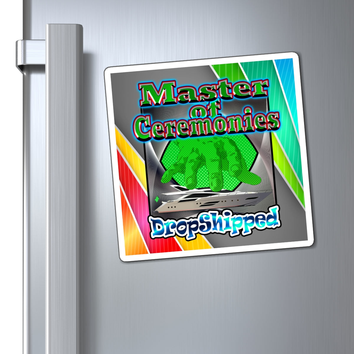 logo - Magnets - (rainbow split)