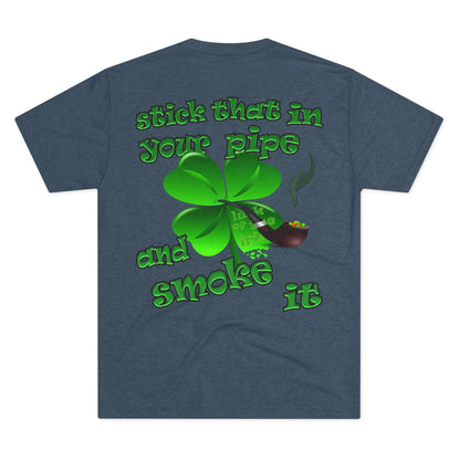celtics logo - Unisex Tri-Blend Crew Tee