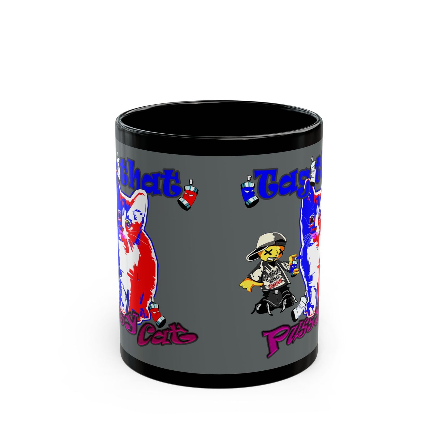 tag that - Black Mug (dark grey)