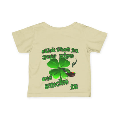 celtics logo - Infant Fine Jersey Tee