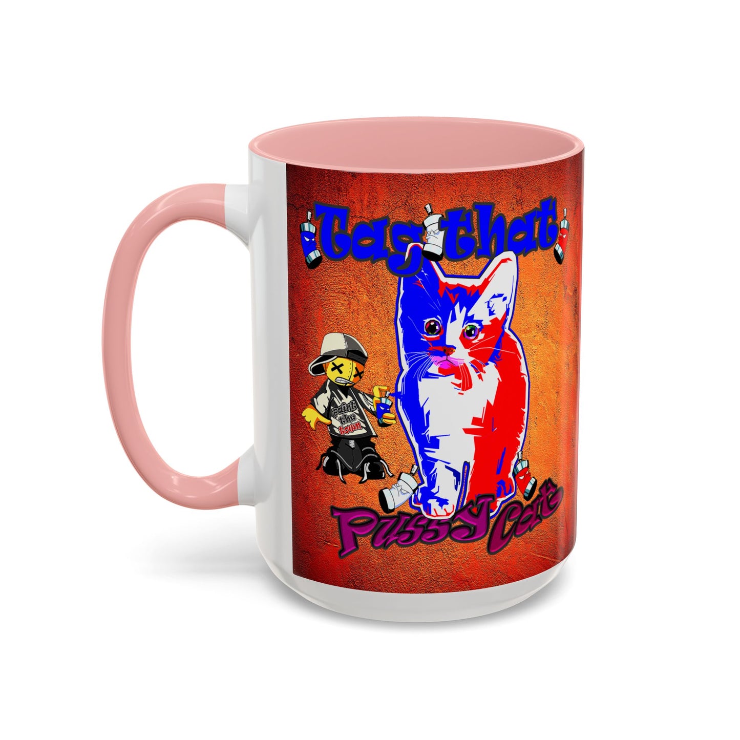 tag that - Accent Mug (burnt orange)