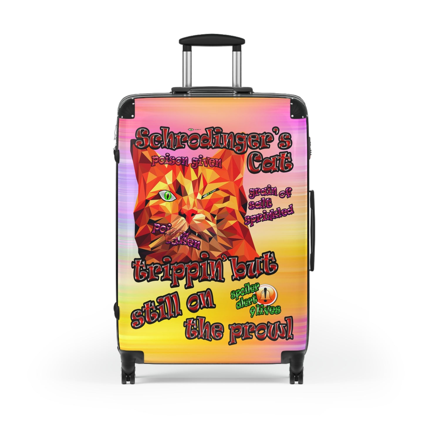 schrodinger's cat - Suitcase (color blur)