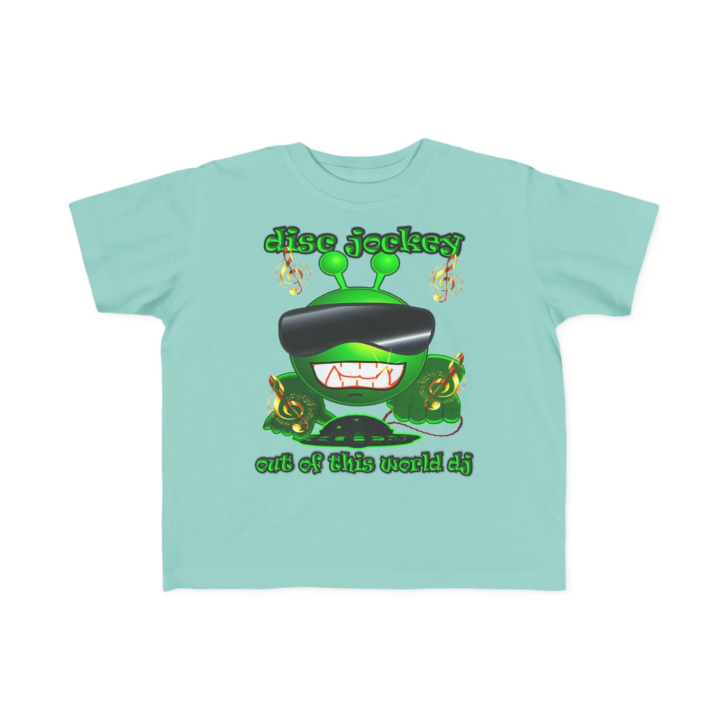 disc jockey - Toddler's Fine Jersey Tee