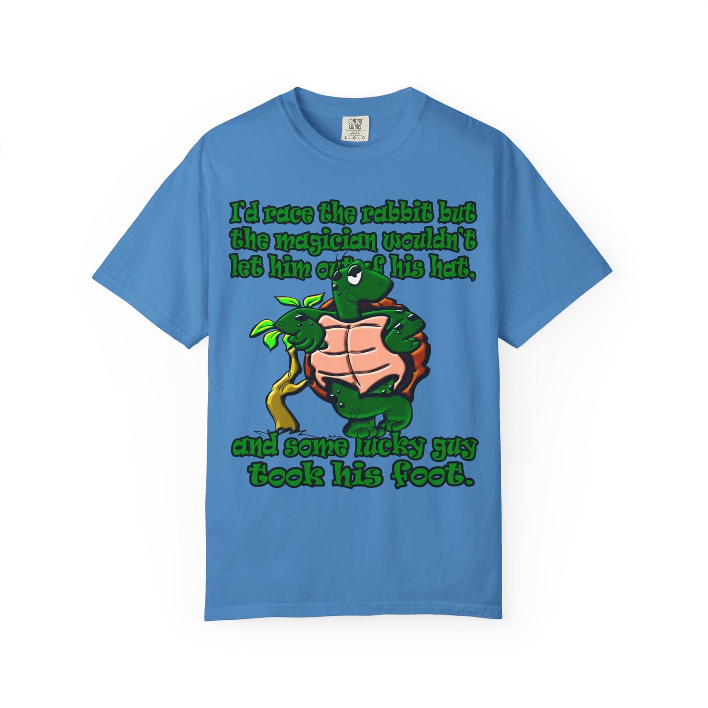 turtle race - Unisex Garment-Dyed T-shirt