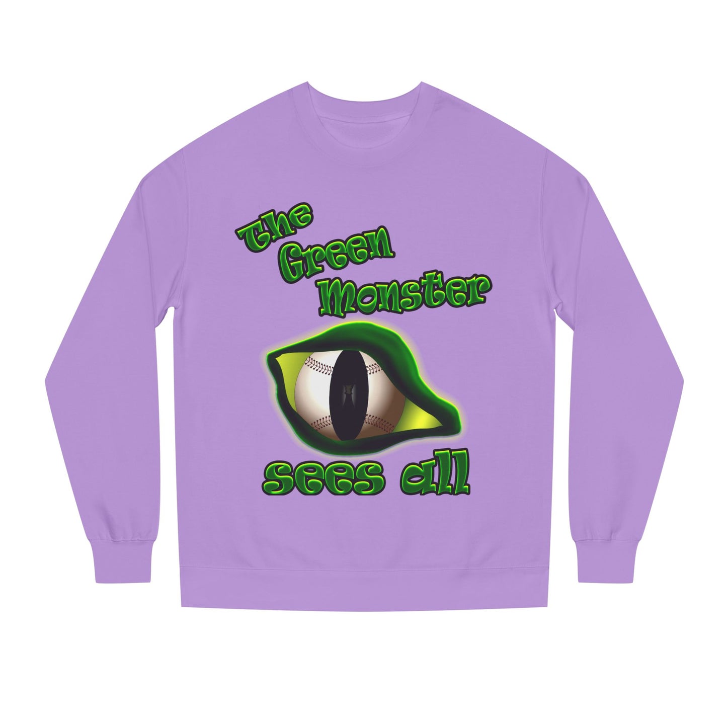 green monster - Unisex Crew Neck Sweatshirt
