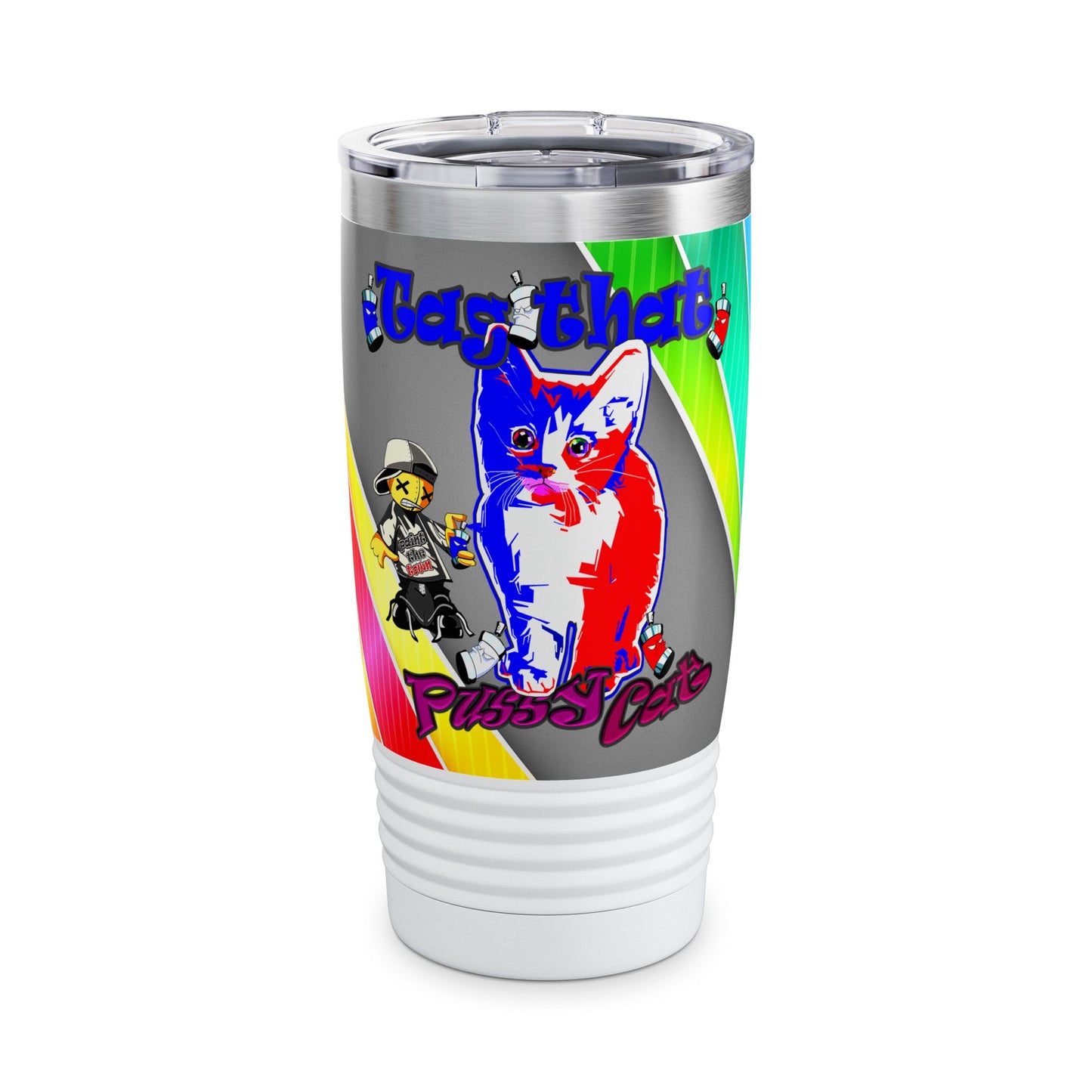 tag that - Ringneck Tumbler, 20oz (rainbow split)