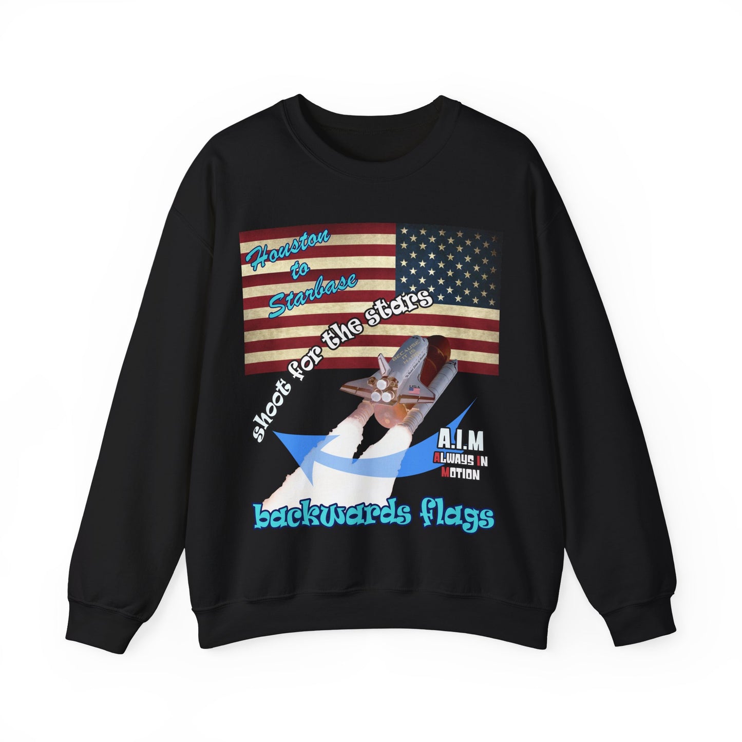 shoot for the stars - Unisex Heavy Blend™ Crewneck Sweatshirt