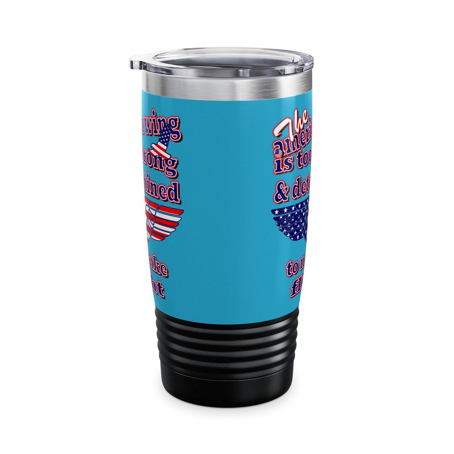 american wing - Ringneck Tumbler, 20oz (turquoise)