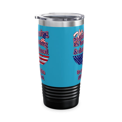 american wing - Ringneck Tumbler, 20oz (turquoise)