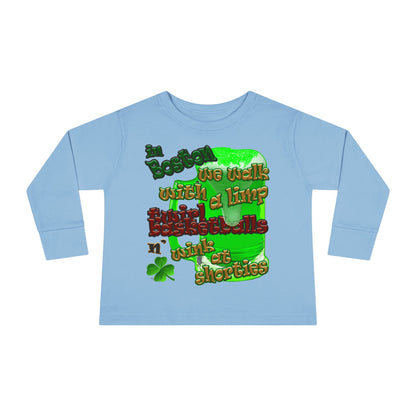 celtics logo - Toddler Long Sleeve Tee