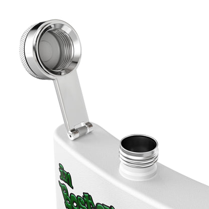 celtics logo - Stainless Steel Flask