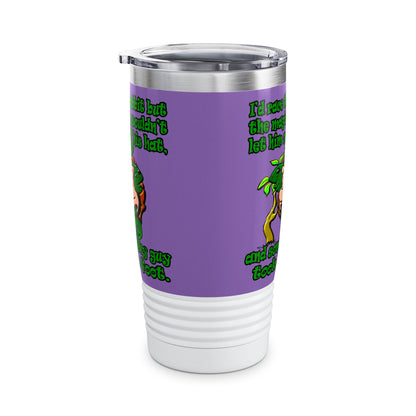 turtle race - Ringneck Tumbler, 20oz (light purple)