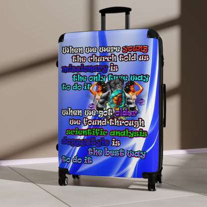 doggystyle - Suitcase (blue-white wave)