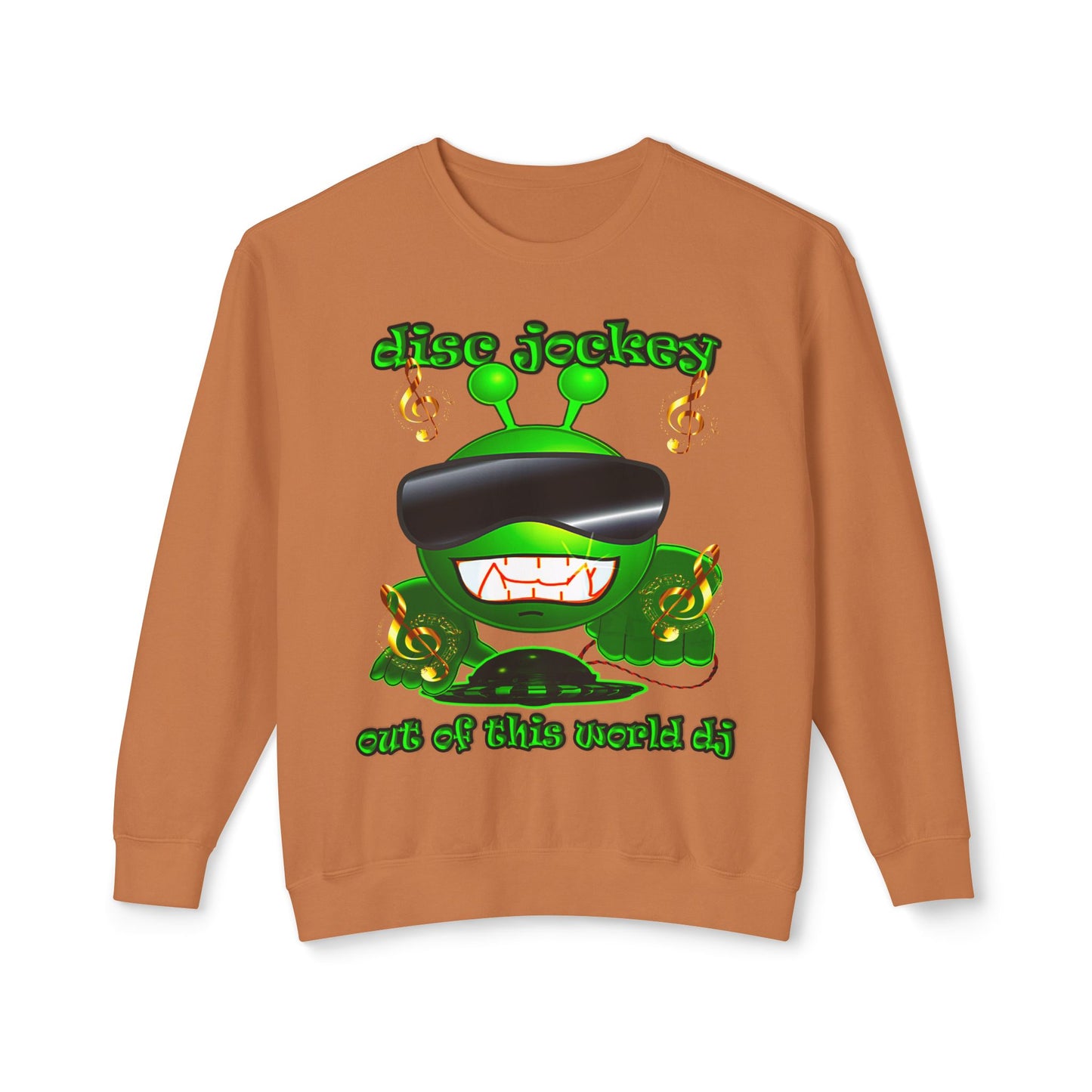 disc jockey - Unisex Lightweight Crewneck Sweatshirt
