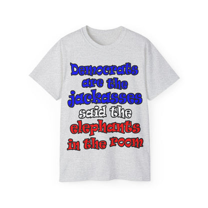 donkeys and elephants - Unisex Ultra Cotton Tee
