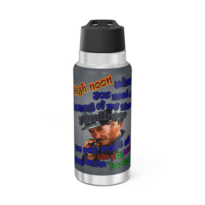 high noon - Gator Tumbler, 32oz  (grey-light grey)