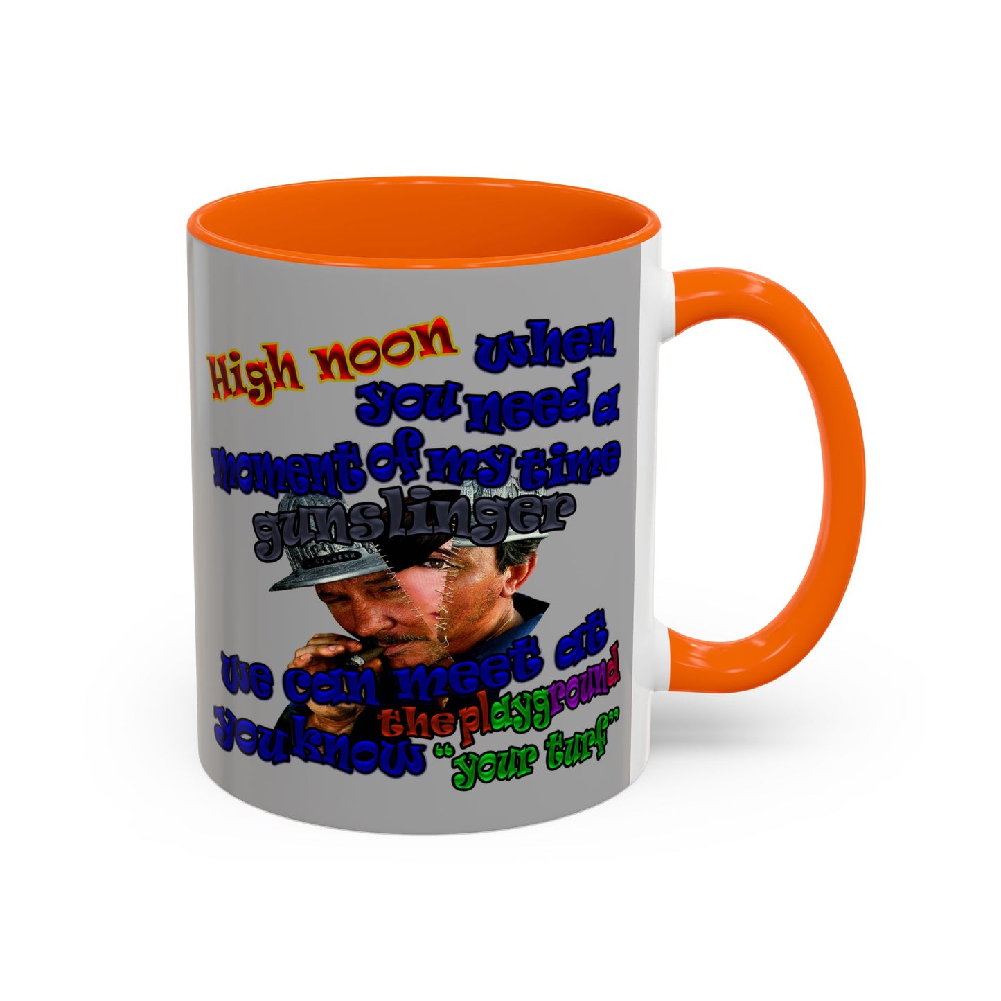 high noon - Accent Mug (light grey)