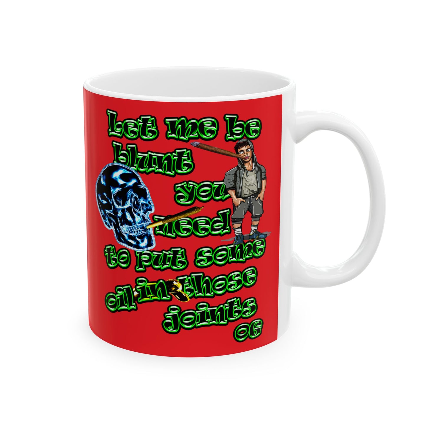 og - White Mug (red)
