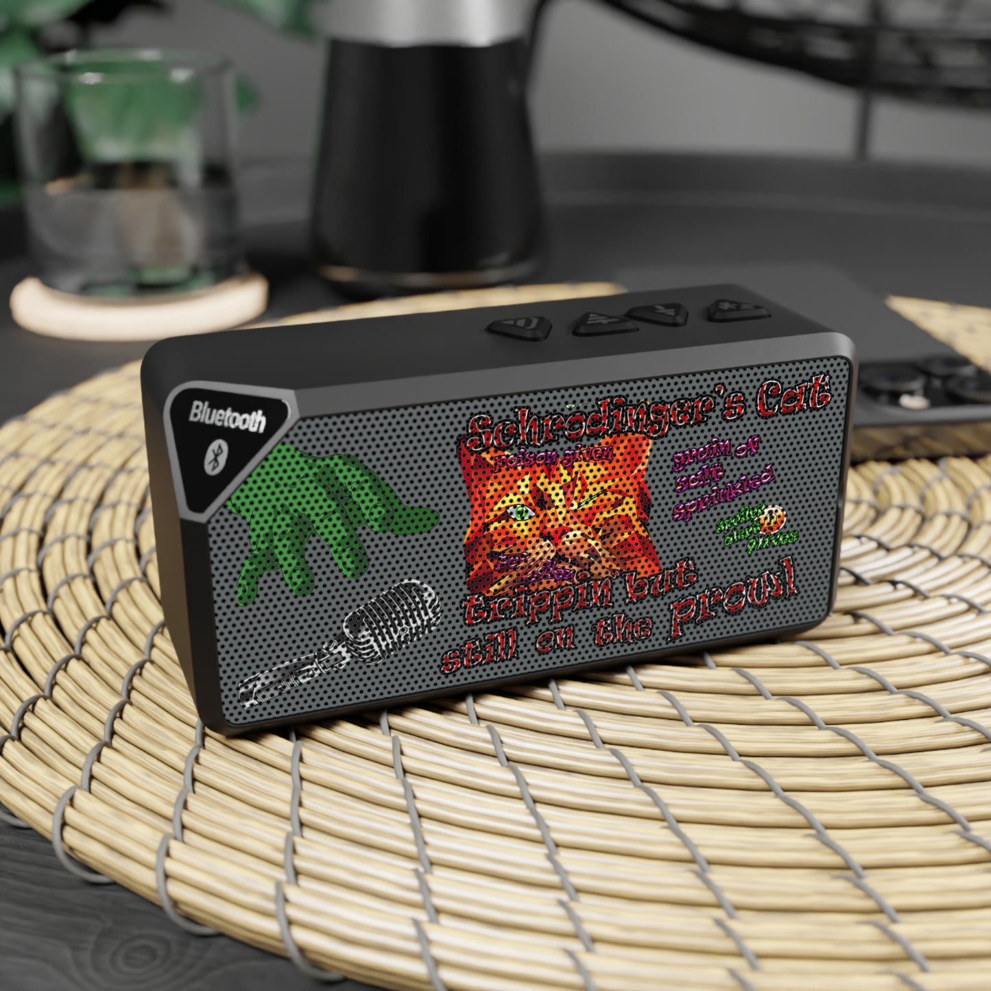 schrodinger's cat - Jabba Bluetooth Speaker (dark grey)